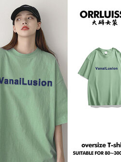 เสื้อโอเวอร์ไซส์เกาหลี เสื้อยืดพลัสไซส์ เสื้อยืดคนอ้วน เสื้อยืดโอเวอร์ไซส์ผู้หญิง