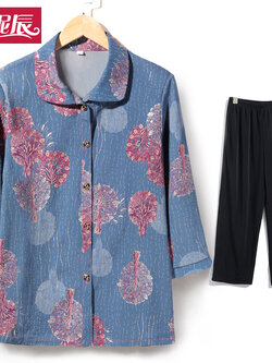 เสื้อคุณยาย เสื้อผู้วัยอายุ60-70ปี มีขนาด L-4XL(อกประมาณ35-45นิ้ว)