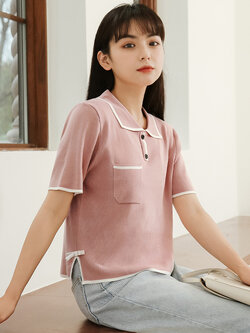 เสื้อผ้าวัยรุ่นเกาหลี เสื้อยืดวัยรุ่นผู้หญิง มีขนาด S M L XL