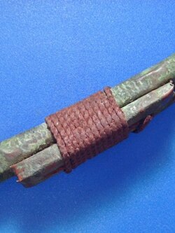 ตะกรุดอาจารย์เฮง ตะกรุดโทนพับหัวท้ายสาริกาคู่