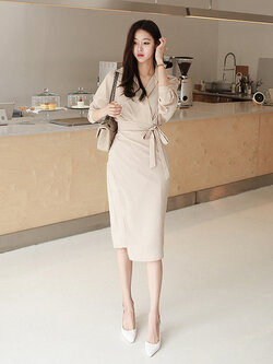 ชุดเดรสแฟชั่น เดรสเกาหลี SHACOS