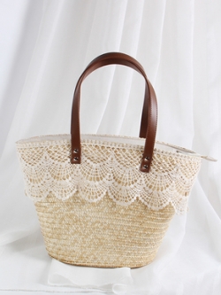 กระเป๋าสานเก๋ๆ กระเป๋าสานสวยๆน่ารัก กระเป๋าสานสไตล์เกาหลี น่ารักมากกก