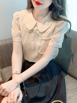 เสื้อเชิ้ตผู้หญิงแขนยาว เสื้อเชิ้ตผู้หญิงใส่ทํางาน 390 บาทต่อชิ้น ฟรีค่าจัดส่ง