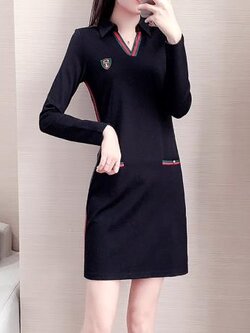 เดรสสีดำสุภาพ เรียบหรู ดูดี เหมาะกับทุกโอกาส | เดรสผู้หญิงแฟชั่นสุภาพ