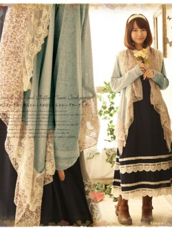 เสื้อญี่ปุ่น แนวพาสเทล สไตล์SEN MORI