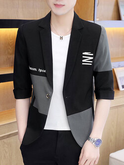 สูท Blazers ผู้ชาย เสื้อคลุมสไตล์สูท สำหรับผู้ชาย