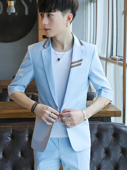 สูท Blazers ผู้ชาย เสื้อคลุมสไตล์สูท สำหรับผู้ชาย