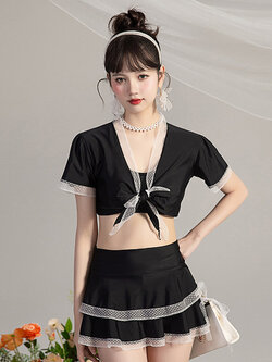 ชุดว่ายน้ำผู้หญิง ชุดว่ายน้ำน่ารัก Bikini ชุดไปทะเล