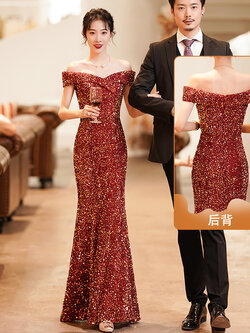 ชุดราตรี ชุดราตรีสวยหรู แบบ ทันสมัย Evening dress