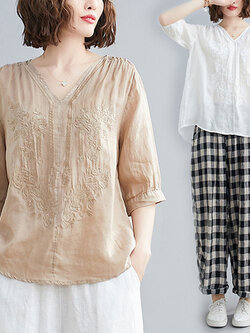 เสื้อผ้าฝ้ายผ้าลินิน