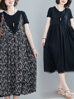 เสื้อผ้าฝ้ายสไตล์วินเทจ ใส่ตั้งแต่สาวผอม-สาวอวบ น้ำหนักตัว50-90 กิโลกรัม By Meimei plus size