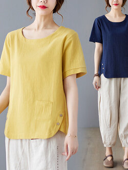 เสื้อยืดคนอ้วน สไตล์ญี่ปุ่น เสื้อยืดคนอ้วนผู้หญิง เสื้อทีเชิ้ตตัวใหญ่