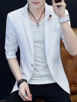 สูท Blazers ผู้ชาย เสื้อคลุมสไตล์สูท สำหรับผู้ชาย