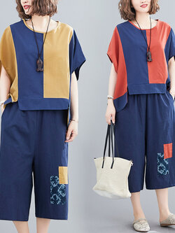 เสื้อผ้าฝ้าย เสื้อผ้าลินิน สไตล์ฤดูร้อน BY Lian Zhi Cotton and linen art สไตล์VINTAGE มีขนาดไซส์อกประมาณ 35-40 นิ้ว