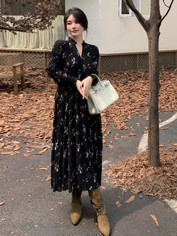 แบบชุดเดรสสวยๆ ชุดเดรสน่ารักๆสไตล์เกาหลี