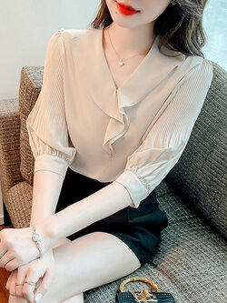 เสื้อเชิ้ตแขนยาววัยรุ่น ลายสวยๆ แบรนด์ YIL AN