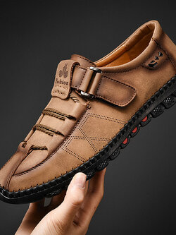 รองเท้าหนังผู้ชาย มีไซส์39-44 รองเท้าโลฟเฟอร์ชาย Slip-On Shoes