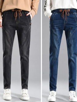 กางเกงคนอ้วน กางเกงสาวอวบ เอวประมาณ30-45นิ้ว BY GNECORND