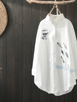 เสื้อผ้าฝ้าย ผ้าลินิน มีขนาดไซส์เดียว อกประมาณ100ซม.หรือประมาณ 40นิ้วขึ้นไป