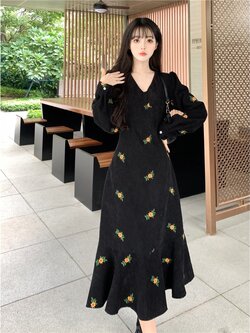 เดรสสาวอวบ มีไซส์ L-4XLอกเสื้อ 38-47 นิ้ว ใส่ได้ทั้งสาวหุ่นดีน่ารักจนถึงสาวอวบพลัสไซส์ จัดส่งฟรี! ทักแชทสั่งซื้อ