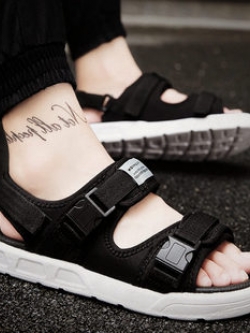 รองเท้าแตะผู้ชาย รองเท้าแตะ และรัดส้น ผู้ชาย รองเท้าสลิปเปอร์