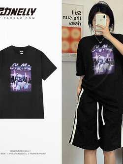 เสื้อยืดคอกลม ผู้ชาย เสื้อยืดผู้ชายเกาหลี เสื้อยืดเกาหลี แบรนด์ NELLY