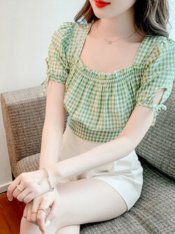 เสื้อเชิ้ตแขนยาววัยรุ่น ลายสวยๆ แบรนด์ YIL AN