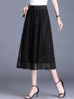 กระโปรงยาว กระโปรงยาวทรงเอ กระโปรงทำงาน