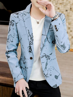 สูท Blazers ผู้ชาย เสื้อคลุมสไตล์สูท สำหรับผู้ชาย