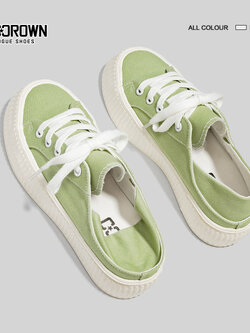 รองเท้าผ้าใบ ผู้หญิง รองเท้าผ้าใบวัยรุ่น แบรนด์ RENBEN