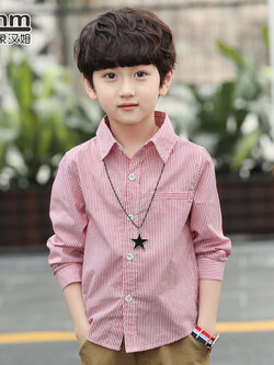 เสื้อเชิ้ตเด็ก มีไซส์ 110 120 130 140 150 160 สั่งเลยฟรีค่าจัดส่ง