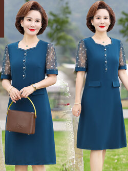 เสื้อผ้าคุณแม่วัย 60 เสื้อคนแก่ผู้หญิงวัย60