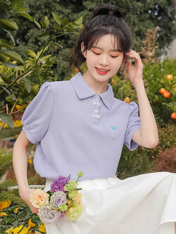 เสื้อผ้าวัยรุ่นเกาหลี เสื้อยืดวัยรุ่นผู้หญิง มีขนาด S M L XL