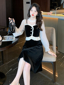 แบบชุดเดรสสวยๆ ชุดเดรสน่ารักๆสไตล์เกาหลี