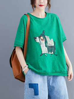 เสื้อผ้าฝ้ายสไตล์วินเทจ Meimei plus size