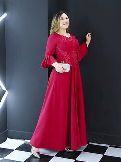 ชุดราตรีคนอ้วน ชุดราตรีไซส์ใหญ่ สาวอวบ ชุดราตรีสาวอวบ ชุดออกงานสาวอวบ ชุดออกงานคนอ้วน