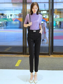 กางเกงลำลอง กางเกงทำงาน แฟชั่นสำหรับผู้หญิง