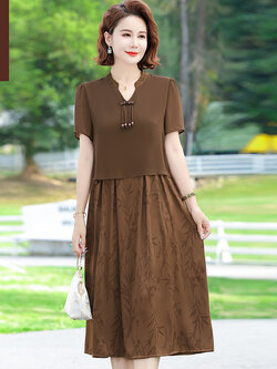 เสื้อผ้าคุณแม่วัย 60 เสื้อคนแก่ผู้หญิงวัย60