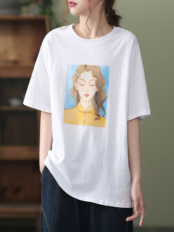 เสื้อยืดวินเทจ ฟรีไซส์อกเสื้อประมาณ 38-42