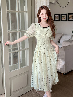 แบบชุดเดรสสวยๆ ชุดเดรสน่ารักๆสไตล์เกาหลี