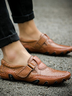 รองเท้าหนังผู้ชาย มีไซส์39-44 รองเท้าโลฟเฟอร์ชาย Slip-On Shoes