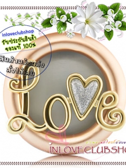 Bath & Body Works / Car Fragrance Holder (Love) *Visor Clip