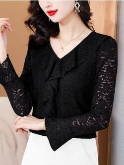 เสื้อสีดำสุภาพ เรียบหรู ดูดี เหมาะกับทุกโอกาส | เสื้อผู้หญิงสุภาพ