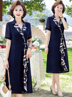 เสื้อผ้าคุณแม่วัย 60 เสื้อคนแก่ผู้หญิงวัย60