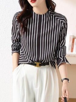 เสื้อสีดำสุภาพ เรียบหรู ดูดี เหมาะกับทุกโอกาส | เสื้อผู้หญิงสุภาพ