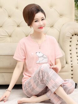 ชุดนอนคุณแม่