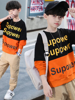 เสื้อยืดเด็กชาย เสื้อผ้าเด็กผู้ชาย เสื้อยืดเด็กผู้ชายสไตล์เกาหลี มีไซส์ 100-160 ใส่ได้ตั้งแต่ 6-12 ปี