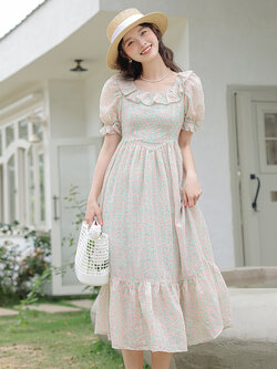 แบบชุดเดรสสวยๆ ชุดเดรสน่ารักๆสไตล์เกาหลี