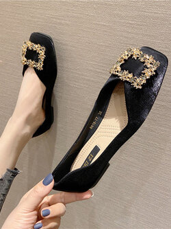 รองเท้าคัทชูผู้หญิง รองเท้าส้นแบนผู้หญิง