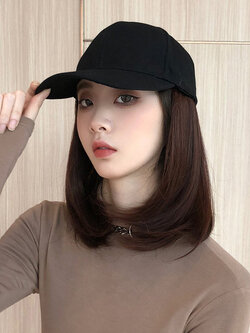 หมวกวิกผม หมวกวิกผมยาว หมวกผมปลอม หมวกวิก Moying